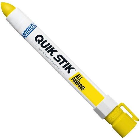 Stylo de marquage Markal QUIK STIK 17 mm jaune