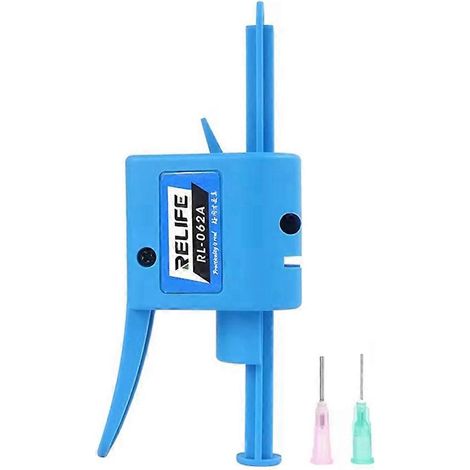 RELIFE RL-062A Handklebepistole, 10-ml-Flussmittelspender, Lötöl, Lötpaste, UV-Nadelverstärker, Universal-Druckwerkzeug (1/5)