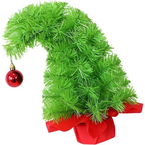 Schiefer grüner Weihnachtsbaumschmuck, kleine PVC-Festtagsbaumdekoration für den Innen- und Außenbereich, Schaufensterdekoration, mehrfarbig (1/5)