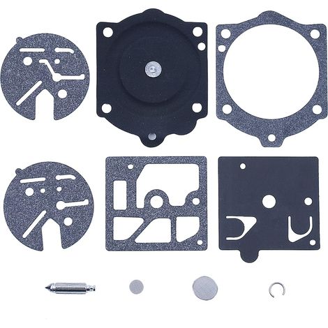 5 x Kit de réparation de carburateur pour Homelite ST160 ST180 ST200 débroussailleuse pour Walbro K10-HDC, Kit de réparation de carburateur (1/5)