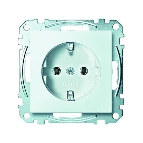 Merten SCHUKO-Steckdose pws mit Steckklemme MEG2301-0619 (1/5)
