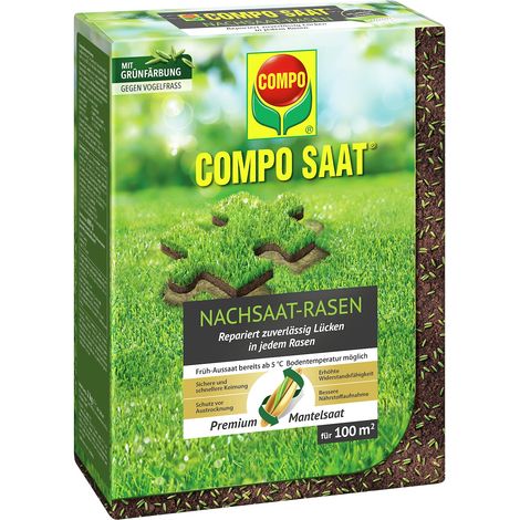 COMPO SAAT® Nachsaat-Rasen 2 kg für 100 m2