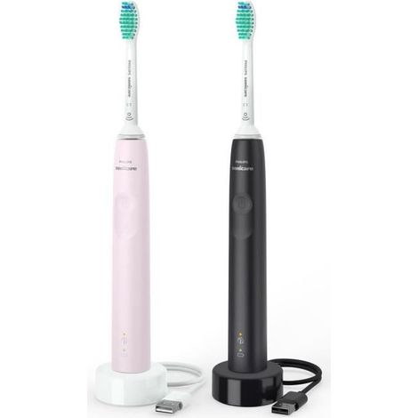 PHILIPS HX3675/15 - Brosse a dent electrique Sonic 3100 Series - Technologie Sonic - Minuteur - Easy-start program (1/5)