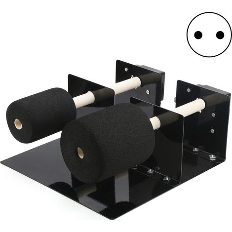 Tourne-gobelet double axe en acier laminé à froid, machine rotative électrique 5-6 tr/min, 50-60Hz, prise UE 220V (1/5)