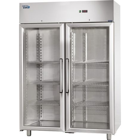 Armoire Réfrigérée Positive Vitrée 470 litres Sofraca (1/2)