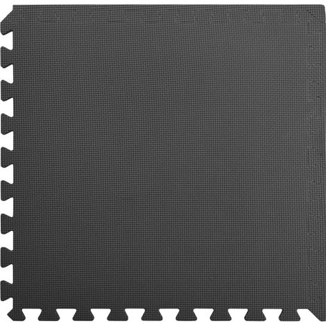 Tapis de sol 12 pcs 4,32㎡ Mousse EVA Noir (1/5)