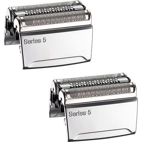 52S – Tête de remplacement pour rasoir électrique Série 5 – Compatible avec la tête de rechange S5 Sport – Grille 52S pour tous les rasoirs Série 5 : 5090/5190cc, 5040/5140s, 5030s, 5147s(2PCS) (1/5)