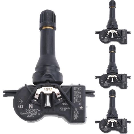 sensores de presión de neumáticos TPMS 407004CB0B para Nissan Qashqai J10 J11 X-Trail NV200 Leaf Juke Note y Lada Vesta Granta (1/5)