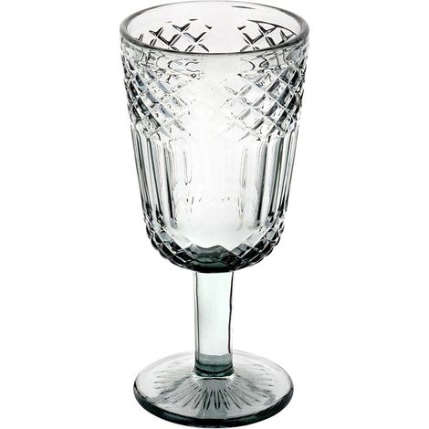 Copa de vino de cristal negro de 270 ml. (1/5)