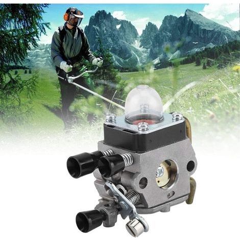 carburateur pour fs55 Carburateur Kit Carburateur pour FS55R FS55RC FS38 KM55 HL45 KM55R étude de Tronçonneuse pour Plante de pépins Jardinage pour la Maison Cour (1/5)