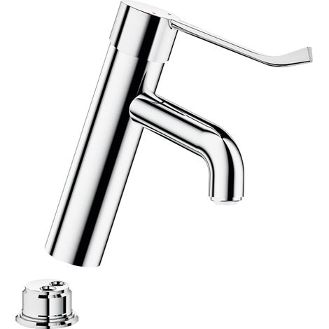 Delabie EHM WT BIOCLIP H.95 L.120, sans garniture, levier hygiénique, sans pré‑raccordement (1/2)