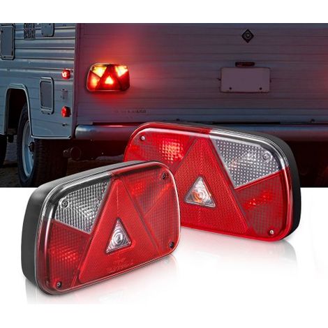Feux de Remorque 2PCs 12 V Feux Arrière/Stop/Clignotant/de Plaque (1/5)
