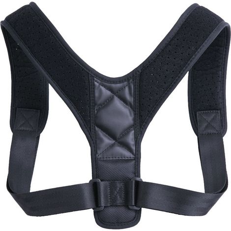 Correcteur De Posture - Sangle De Soutien Dorsal Pour Correction De Cyphose - Usage Quotidien Bureau Maison - Tailles S M L XL (1/5)