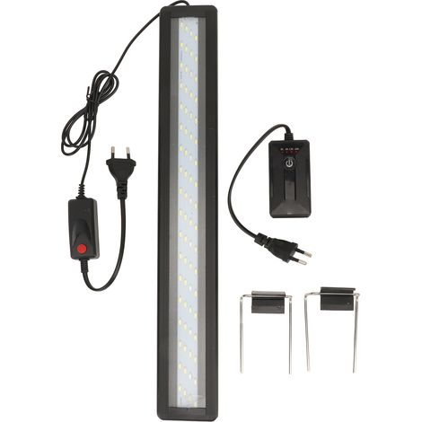 Lumière LED d'aquarium 6W, 3 Modes de couleurs, fonction minuterie pour Aquarium de 20 pouces à 24 poissons, prise ue 220V (1/5)
