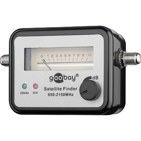 goobay Wentronic Goobay Satelliten-Finder mit mechanischer Pegelanzeige - zum Ausrichten/Einjustieren (67000) (1/2)