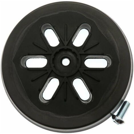 Sanding pad for Bosch GEX 150 AC, PEX 15 AE, GEX 150 Turbo eccentric sander, 150 mm, with screw (1/5)