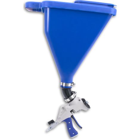 Pistolet à projeter pour spray mortier – Application homogène et rapide – 7 buses réglables de 5 à 11 mm – Compatible avec compresseurs d'air – Marshalltown