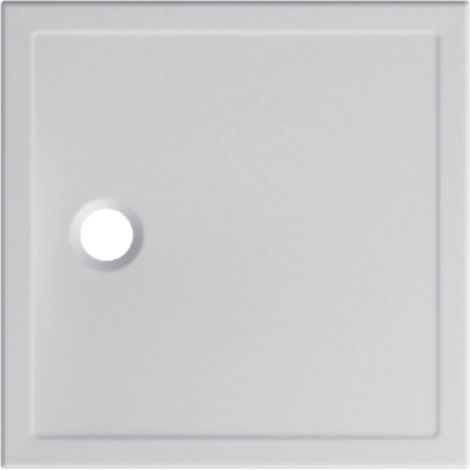 Receveur de douche en céramique 80x80 cm Globo serie Docciatre DTL080BI  Blanc - Céramique