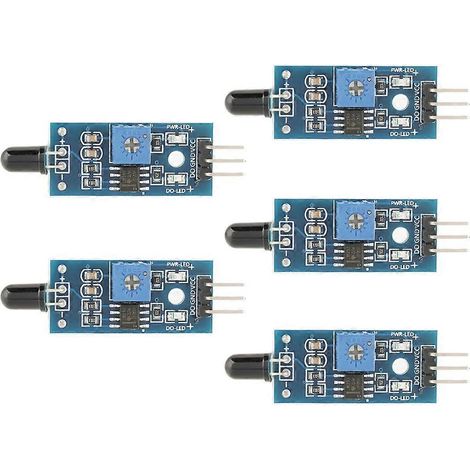 5 Stück Smartsense IR-Flammensensormodul zur Flammenerkennung