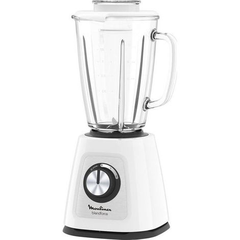 Frullatore - Moulinex - BLENDFORCE LM436110 - Colore Bianco - Con Mini Tritatutto (1/5)