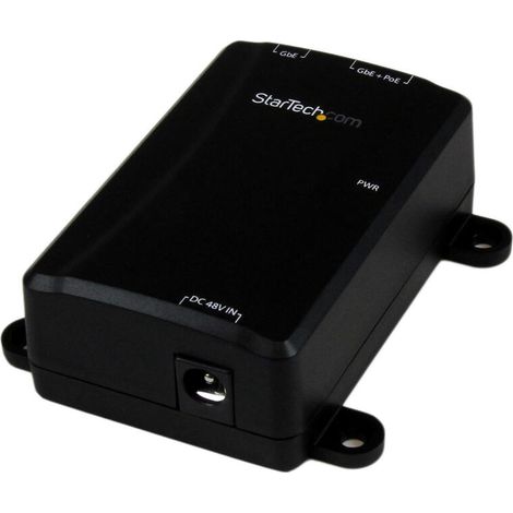 StarTech.com POEINJ1GW adaptador e inyector de PoE Gigabit Ethernet 48 V (1/3)