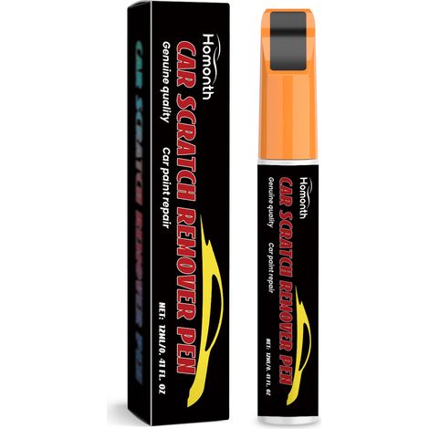 Stylo de réparation de rayures de voiture HOMONTH, 12 ml, noir, paquet unique. (1/5)