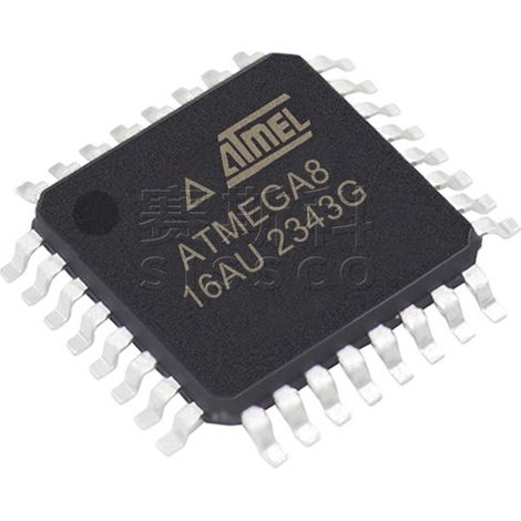 ATMEGA8-16AU and ATMEGA8-16MU electronic components: 5 units