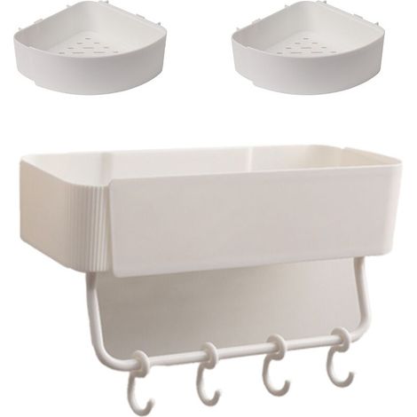 Étagères de rangement multifonctionnelles pour salle de boxe, panier suspendu, accessoires de cuisine et toilettes, support C (1/5)