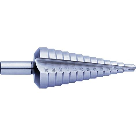 Foret étagé Exact 1605321 SB-VERPACKUNG HSS 4 - 12 mm tige à 3 surfaces 1 pc(s) (1/4)