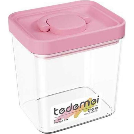 Boîtes de rangement empilables pratiques et polyvalentes pour la cuisine, avec couvercles hermétiques, pour le réfrigérateur et les tiroirs. (1/5)