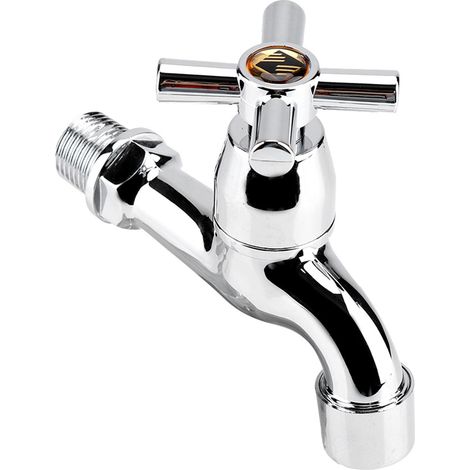 Waschmaschinenarmatur aus Kunststoff, Mischbatterie für Spüle und Waschbecken, einarmig mit Griff, Modell Nr. 3, praktischer Wasserzulauf. (1/5)