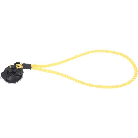 Support à ventouse pour chapeau de cowboy, fixation par corde, décoration pour portière de véhicule, jaune (1/5)
