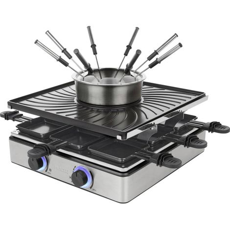 Raclette & Fondue Grill, 31x31cm, 1700W, 1.3L (1/5)