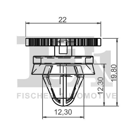 Clip, enjoliveur FA1 21-40015.5 CITROËN 4401109 7703077476 9345ZN 95508766
