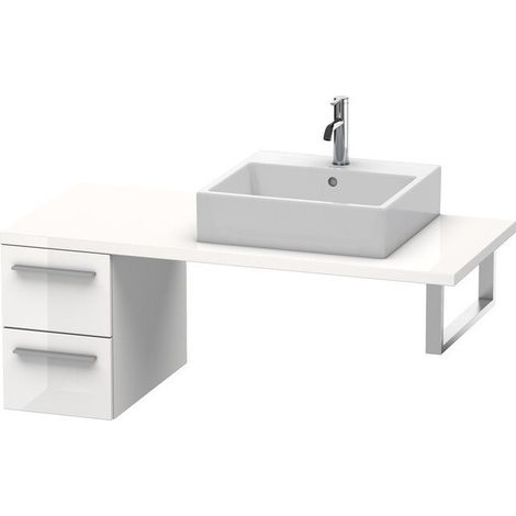 Base console X-LARGE 440x300x548mm noce scuro