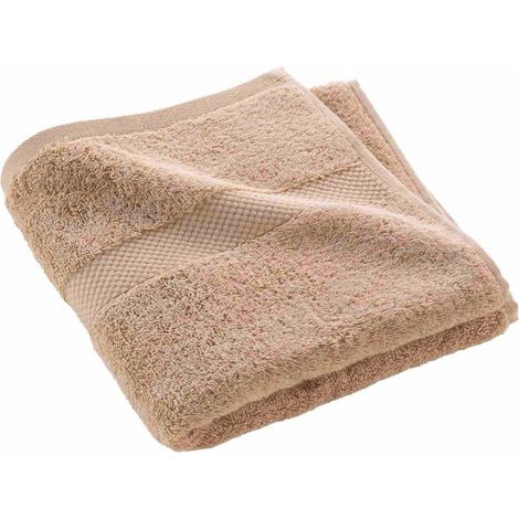 Serviette de Toilette "Elegance" 50x90cm Noisette (1/5)