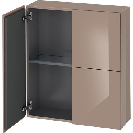 Duravit L-Cube Halbhochschrank, 2 Türen, 700x243x800mm, (1/5)