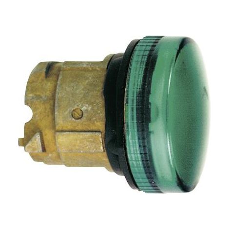 Zb4bv033 Schneider - Tête Voyant Lumineux Led Vert - ø22 - Lisse - Harmony