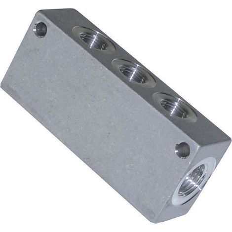 ICH Verteilerblock, einseitig 60418 10 bar (max)