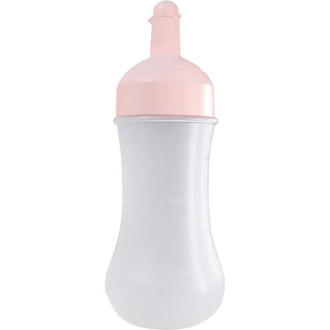 Kleine wiederverwendbare tragbare Gewürzflasche aus Kunststoff mit Graduierung zum Toasten von Olivenöl und zum Würzen (1/5)