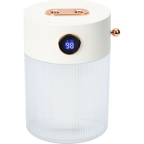 600-ml-Luftbefeuchter mit zwei Nebelstufen – Digitalanzeige, leise und erfrischend, für Zuhause, Reisen und Büro, digitales Muttertagsgeschenk