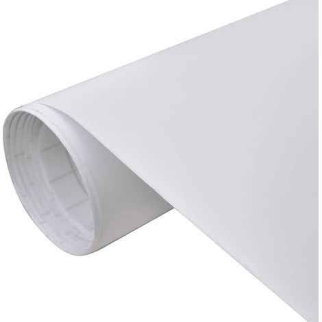Films de voiture 2 pcs Blanc mat 100x150 cm