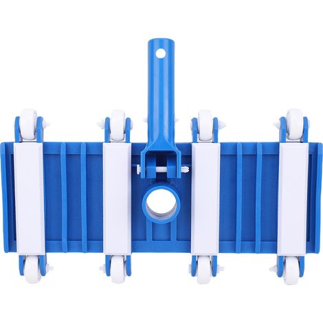 Tête d'aspirateur de piscine robuste avec roues et brosse latérale inférieure (1/5)