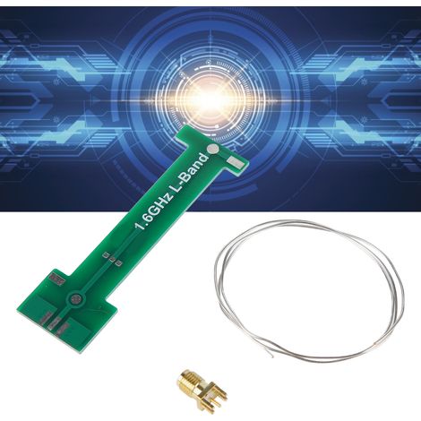 Antenne hélicoïdale à quatre bras 1,6 GHz pour applications aérospatiales, météorologiques, de positionnement et de relais - Composants verts (1/5)