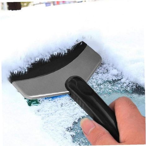 MINKUROW 4pc Mini Manico Corto Pala Da Neve Per Auto In Acciaio Inox Raschietto Per Neve Per Auto Frigorifero Pala Portatile Per Sbrinatore Per Auto Accessori (1/5)