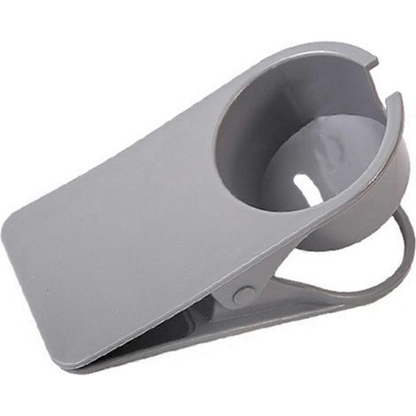 Porte-gobelet de table gris pour boissons à café et autres, support pour verres d'eau. (1/5)