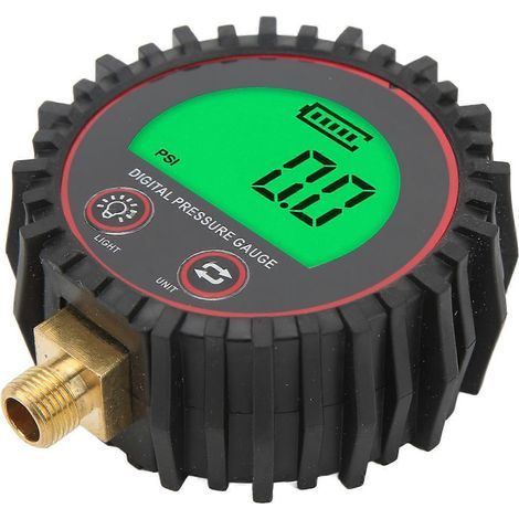 Digitales Manometer mit großem LCD-Display – schnelle und präzise Messung für Autos, LKWs, Motorräder und Geländewagen (1/5)