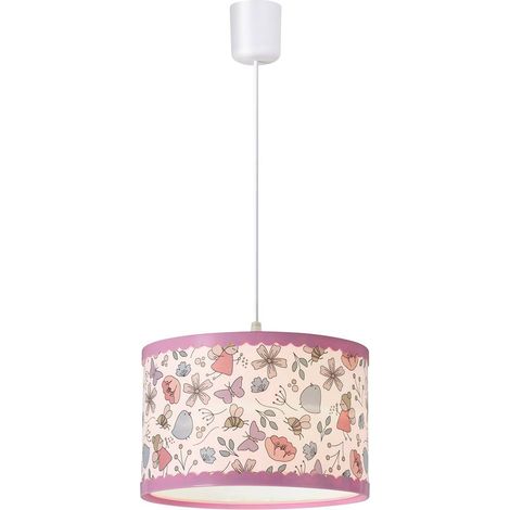 Sospensione dkl italia hanka e27 rosa - drx3079 (1/3)