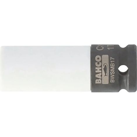 Chiave a bussola Bahco 17mm acciaio alta resistenza manicotto plastica (1/2)