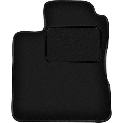 Alfombrilla de conductor negra para: Daihatsu Cuore VI hatchback (2003-2007)